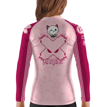 Cat Jitsu Kids Rash Guard XMARTIAL