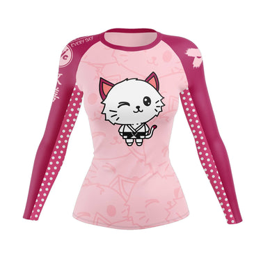 Cat Jitsu Women's Rash Guard XMARTIAL