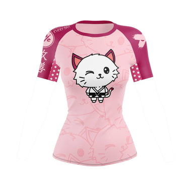 Cat Jitsu Women's Rash Guard XMARTIAL