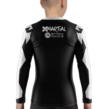 Claw Kids Rank BJJ Rash Guard XMARTIAL