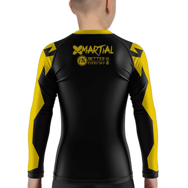 Claw Kids Rank BJJ Rash Guard XMARTIAL