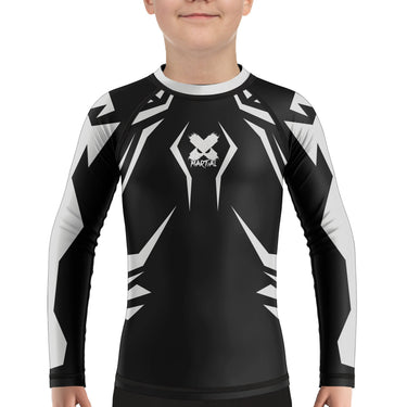 Claw Kids Rank BJJ Rash Guard XMARTIAL