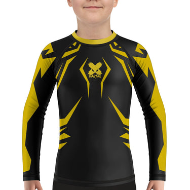 Claw Kids Rank BJJ Rash Guard XMARTIAL