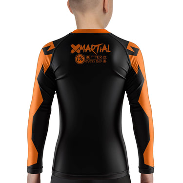 Claw Kids Rank BJJ Rash Guard XMARTIAL