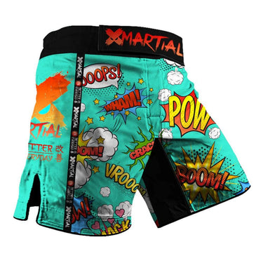 Comic Hero Hybrid BJJ/MMA Shorts XMARTIAL