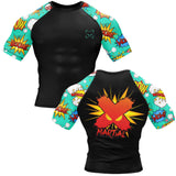 Comic Hero Rash Guard XMARTIAL