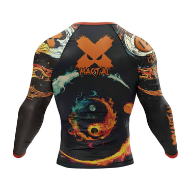 Cosmic Harmony BJJ Rash Guard XMARTIAL