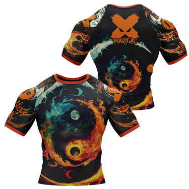 Cosmic Harmony BJJ Rash Guard XMARTIAL