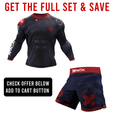 Cursed Energy 2.0 Hybrid BJJ/MMA Shorts XMARTIAL