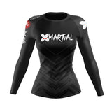 Cyber Stride Women's Rank BJJ Rash Guard XMARTIAL