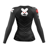 Cyber Stride Women's Rank BJJ Rash Guard XMARTIAL