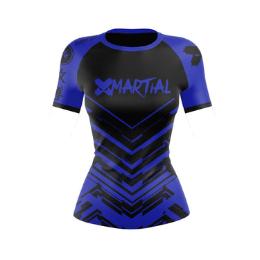 Cyber Stride Women's Rank BJJ Rash Guard XMARTIAL