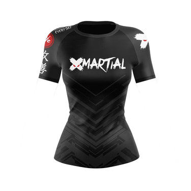 Cyber Stride Women's Rank BJJ Rash Guard XMARTIAL