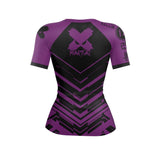 Cyber Stride Women's Rank BJJ Rash Guard XMARTIAL