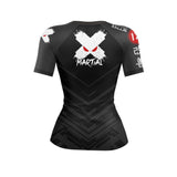 Cyber Stride Women's Rank BJJ Rash Guard XMARTIAL