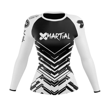 Cyber Stride Women's Rank BJJ Rash Guard XMARTIAL