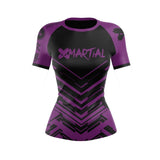 Cyber Stride Women's Rank BJJ Rash Guard XMARTIAL