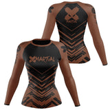 Cyber Stride Women's Rank BJJ Rash Guard XMARTIAL