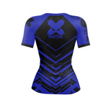 Cyber Stride Women's Rank BJJ Rash Guard XMARTIAL