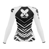 Cyber Stride Women's Rank BJJ Rash Guard XMARTIAL