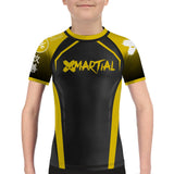 Cyborg Kids Rank BJJ Rash Guard XMARTIAL