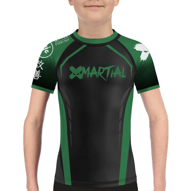 Cyborg Kids Rank BJJ Rash Guard XMARTIAL