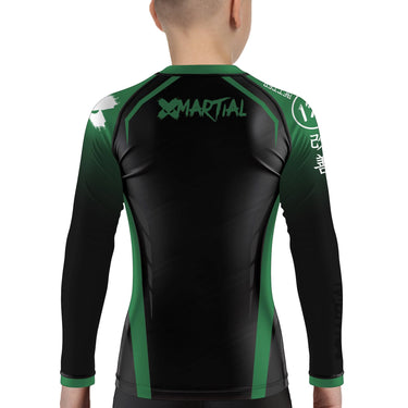 Cyborg Kids Rank BJJ Rash Guard XMARTIAL