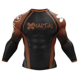 Cyborg Rank BJJ Rash Guard XMARTIAL