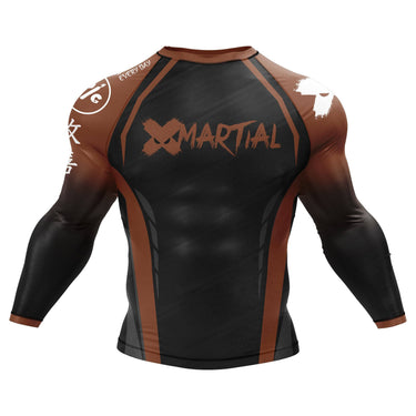 Cyborg Rank BJJ Rash Guard XMARTIAL