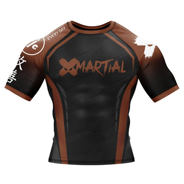 Cyborg Rank BJJ Rash Guard XMARTIAL