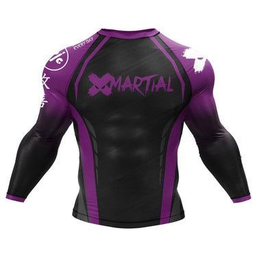 Cyborg Rank BJJ Rash Guard XMARTIAL