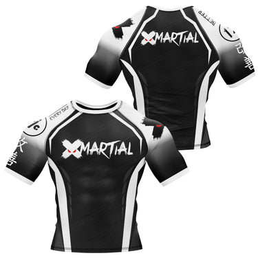 Cyborg Rank BJJ Rash Guard XMARTIAL