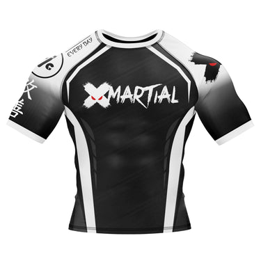 Cyborg Rank BJJ Rash Guard XMARTIAL