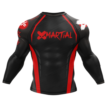 Cyborg Rank BJJ Rash Guard XMARTIAL