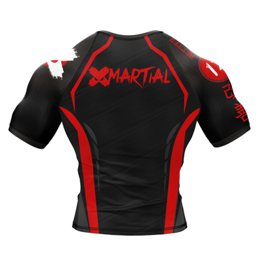 Cyborg Rank BJJ Rash Guard XMARTIAL