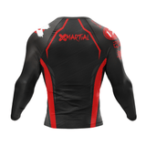 Cyborg Rank BJJ Rash Guard XMARTIAL