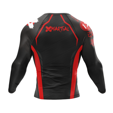 Cyborg Rank BJJ Rash Guard XMARTIAL