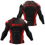 Cyborg Rank BJJ Rash Guard XMARTIAL