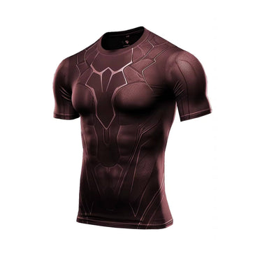 Dark Vector Red Compression Shirt XMARTIAL