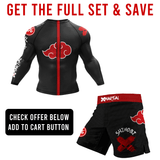 Daybreak Ninja 2.0 Hybrid Anime BJJ/MMA Shorts XMARTIAL