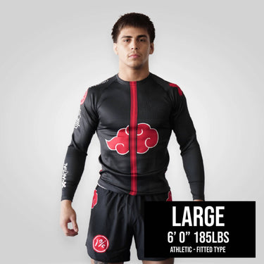 Daybreak Ninja Anime BJJ Rash Guard XMARTIAL