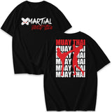 Diagonal Kick Muay Thai Shirts & Hoodie XMARTIAL