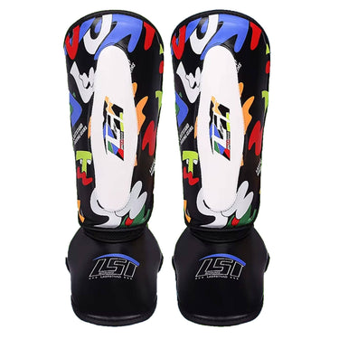 Doodle Art Kids Muay Thai/MMA Shin Guards XMARTIAL