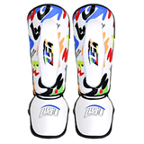 Doodle Art Kids Muay Thai/MMA Shin Guards XMARTIAL