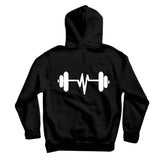 Dumbbell Heartbeat Shirts & Hoodie XMARTIAL