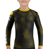 Dynamic Halftone Kids Rank BJJ Rash Guard XMARTIAL