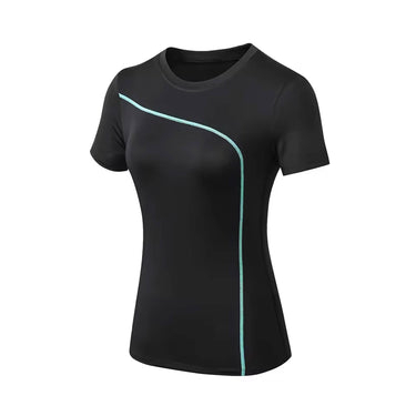 Elegant Women's Black Compression Shirt XMARTIAL