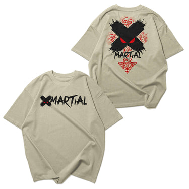 Elemental Force Oversized Faded T-Shirt XMARTIAL