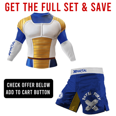 Elite Prince Warrior 2.0 Hybrid Anime BJJ/MMA Shorts XMARTIAL