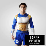 Elite Prince Warrior Anime BJJ Rash Guard XMARTIAL